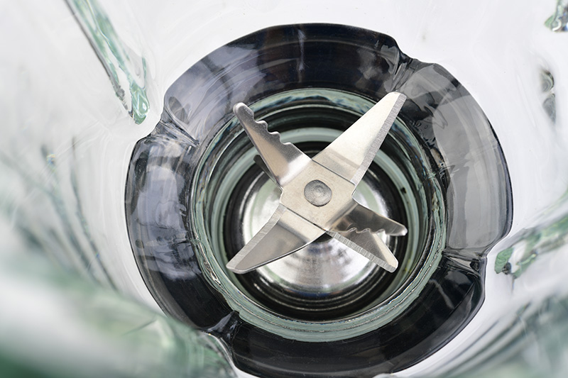 Counter top blender vendor with mill 2 in 1 and 5 speeds and pulse operation 1.5 liter glass jar