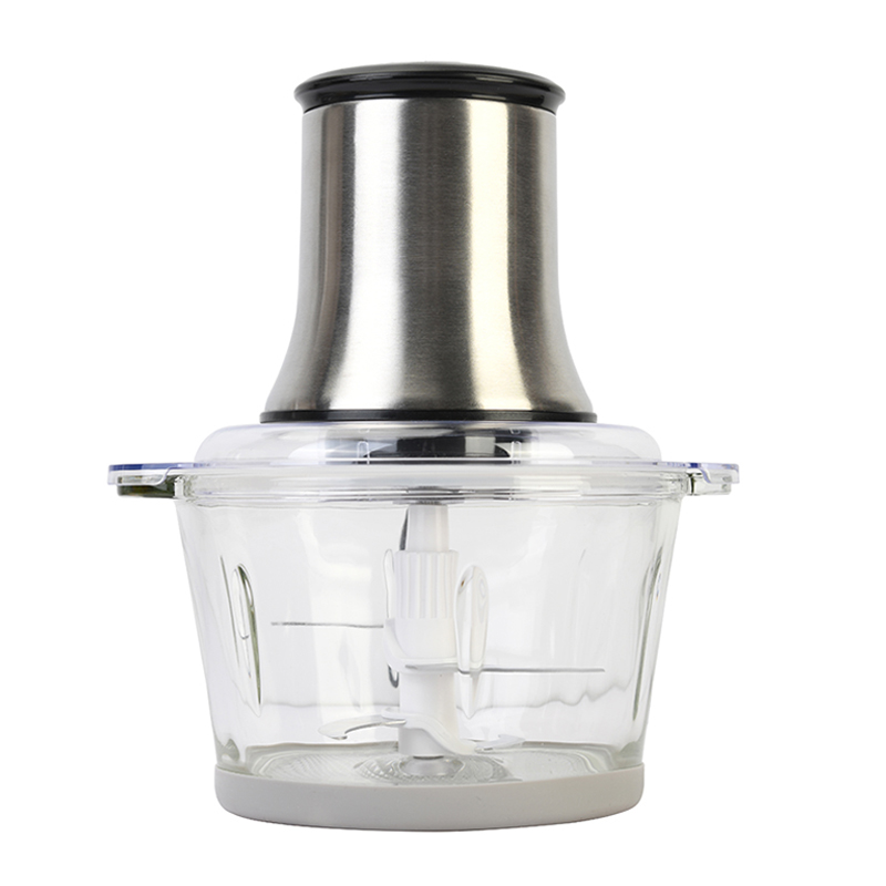 OEM supplier of food chopper meat grinder cutter with glass bowl 2L and 3L big capacity