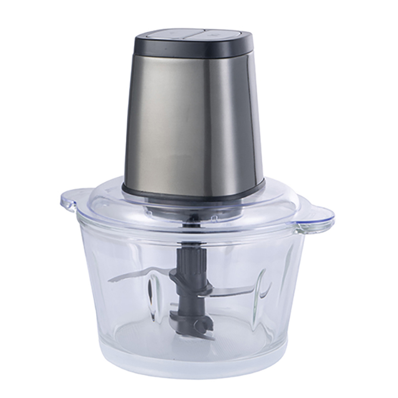 Factory of Big capacity Glass bowl food chopper meat grinder manufacturer 2L glass bowl