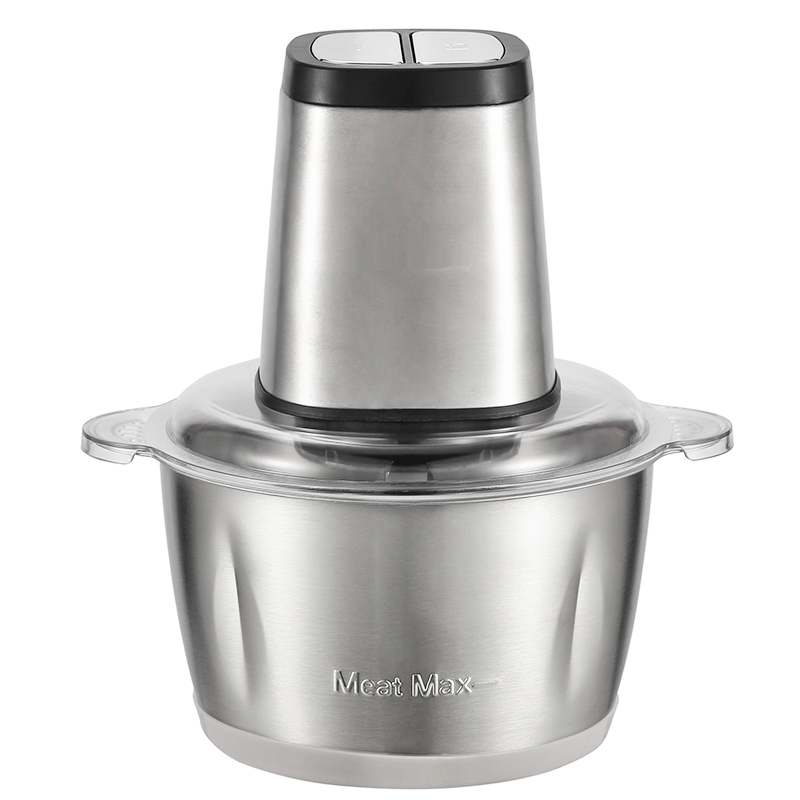 Manufacturer of Meat grinder vegetable chopper stainless steel bowl and 2 speeds control big capacity